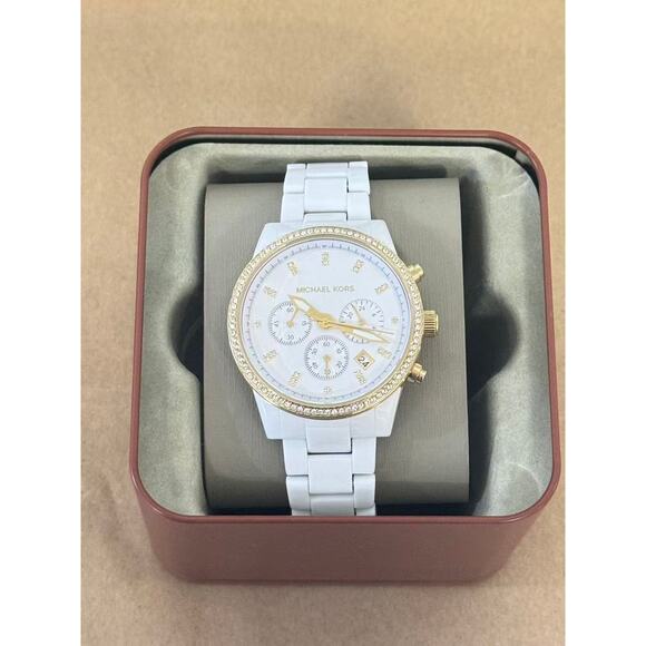 Michael Kors MK6345 Multifunction Stainless Steel Watch - Picture 1 of 5